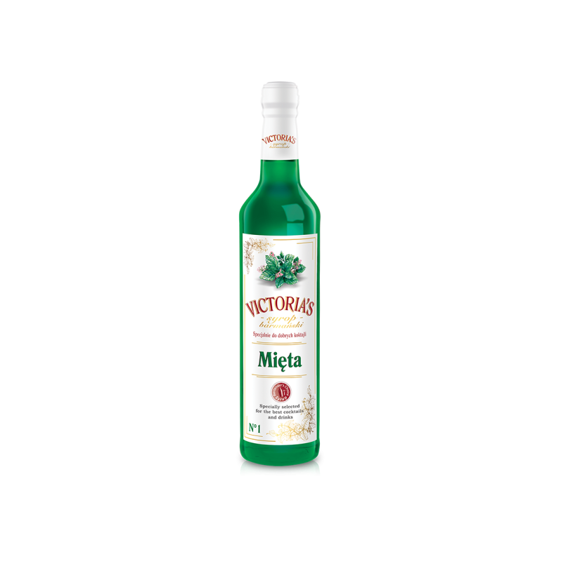 Syrop barmański mięta Victoria's 490ML
